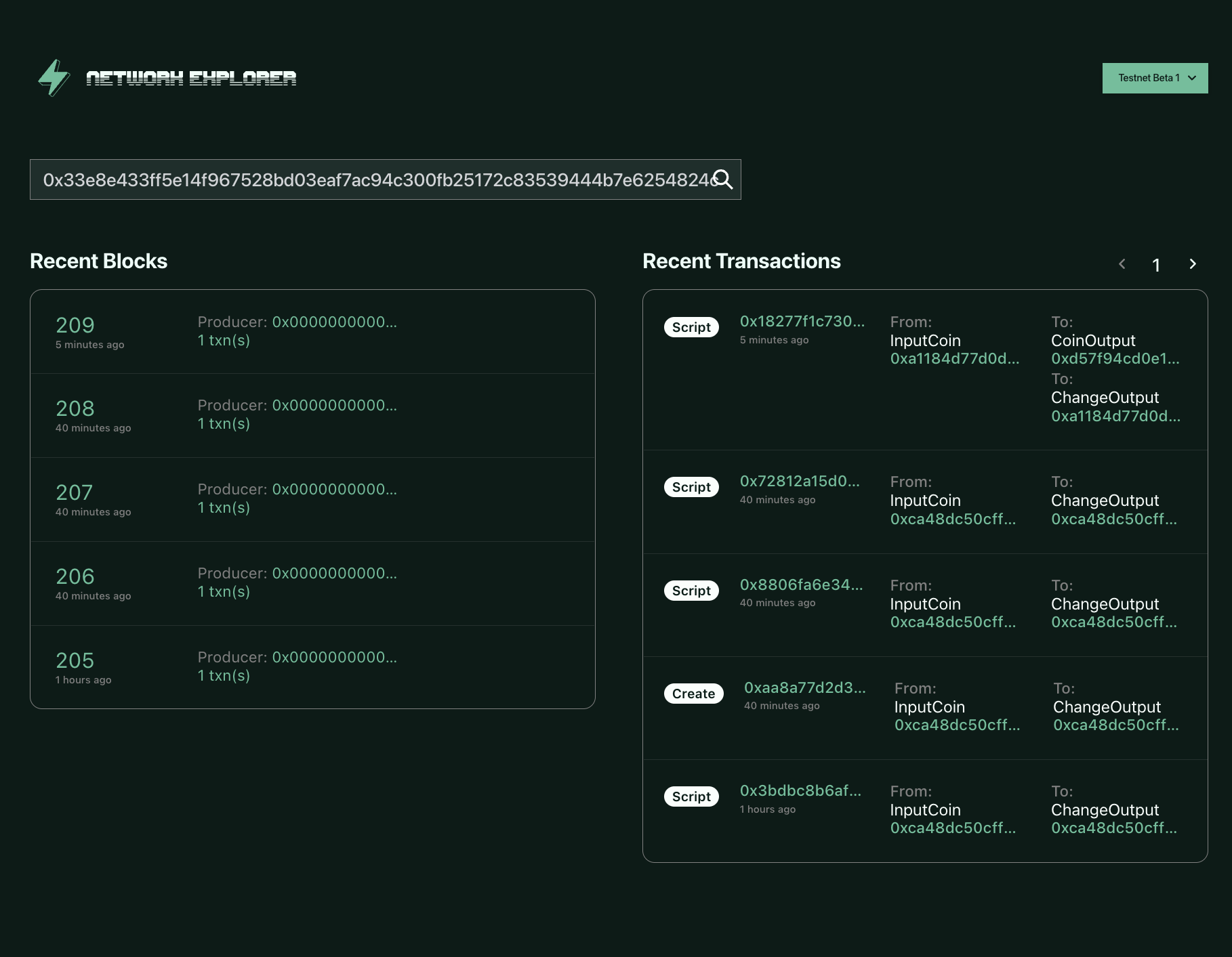 block explorer